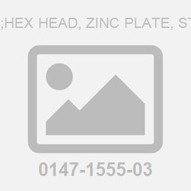Screw M20X 70;Hex Head, Zinc Plate, Stainless Steel